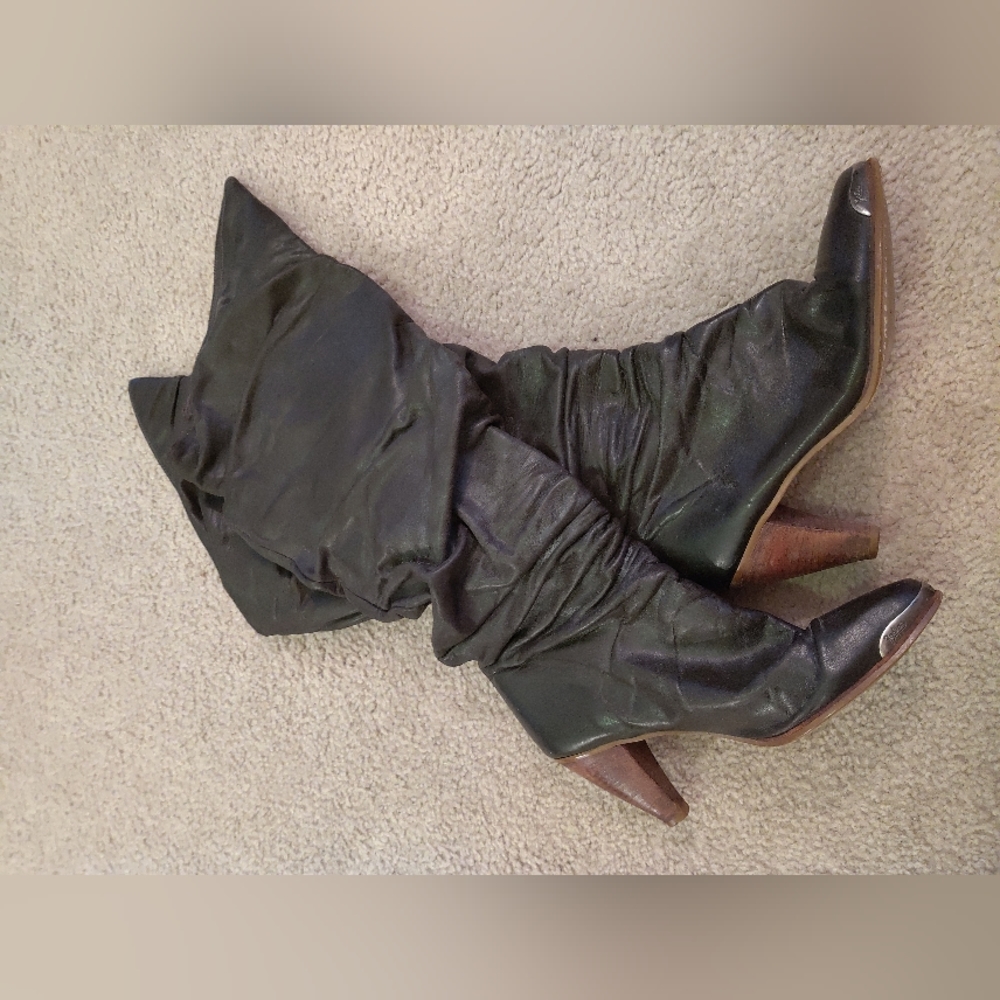 Vintage Zodiac brown leather boots
